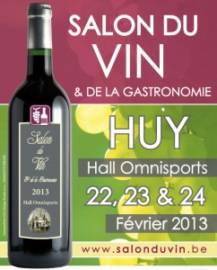 Affiche Salon vin Huy 2013